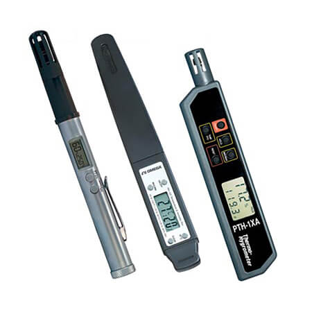OMEGA奧米佳 PTH-1XA，RH-122和RH-1X便攜式檢測(cè)器 用于檢測(cè)溫度和相對(duì)濕度